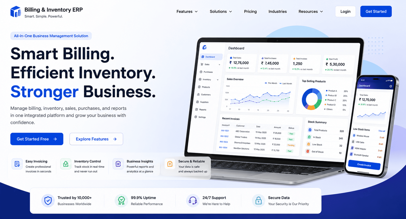 Business Billing ERP