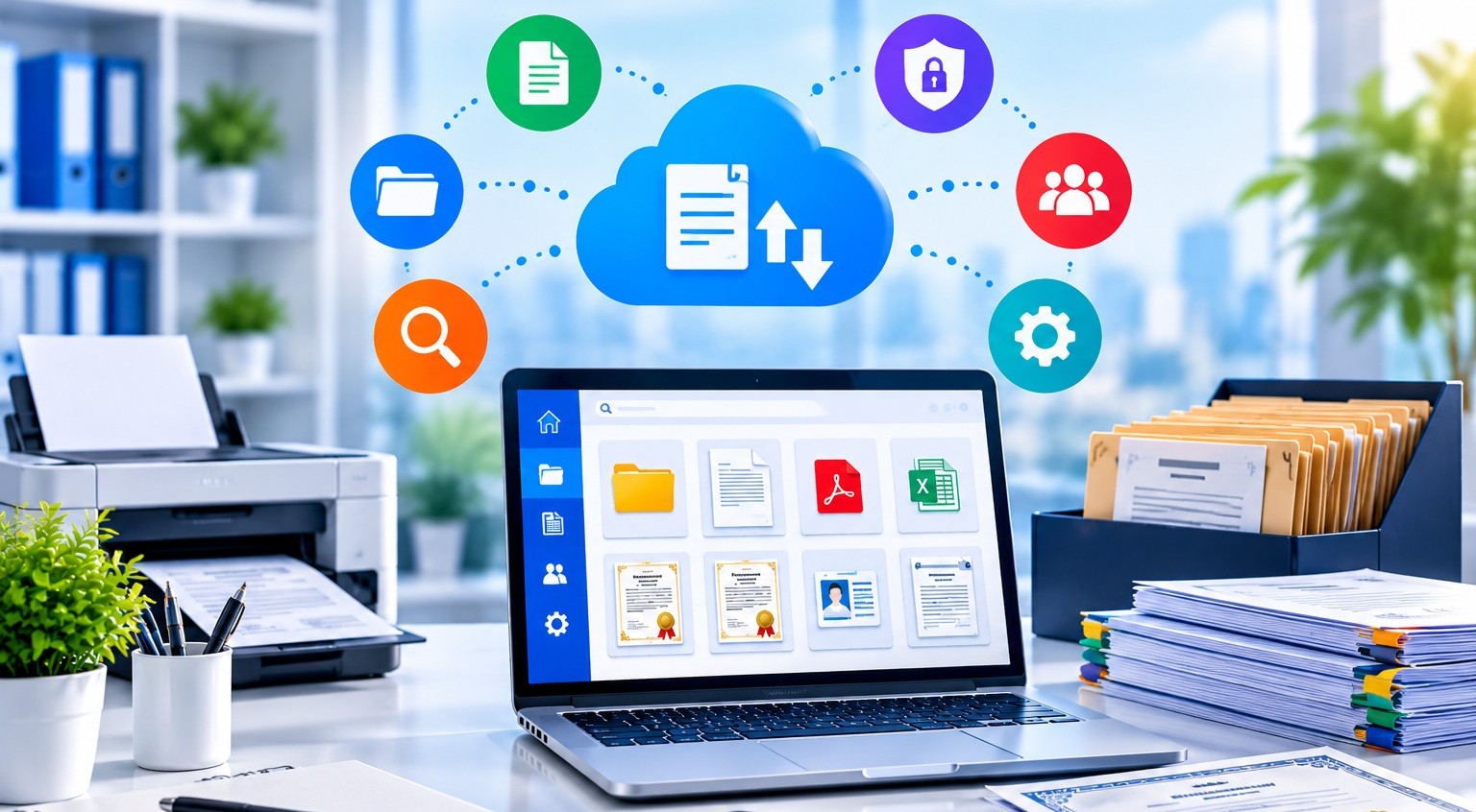 Certificate & Document Management System
